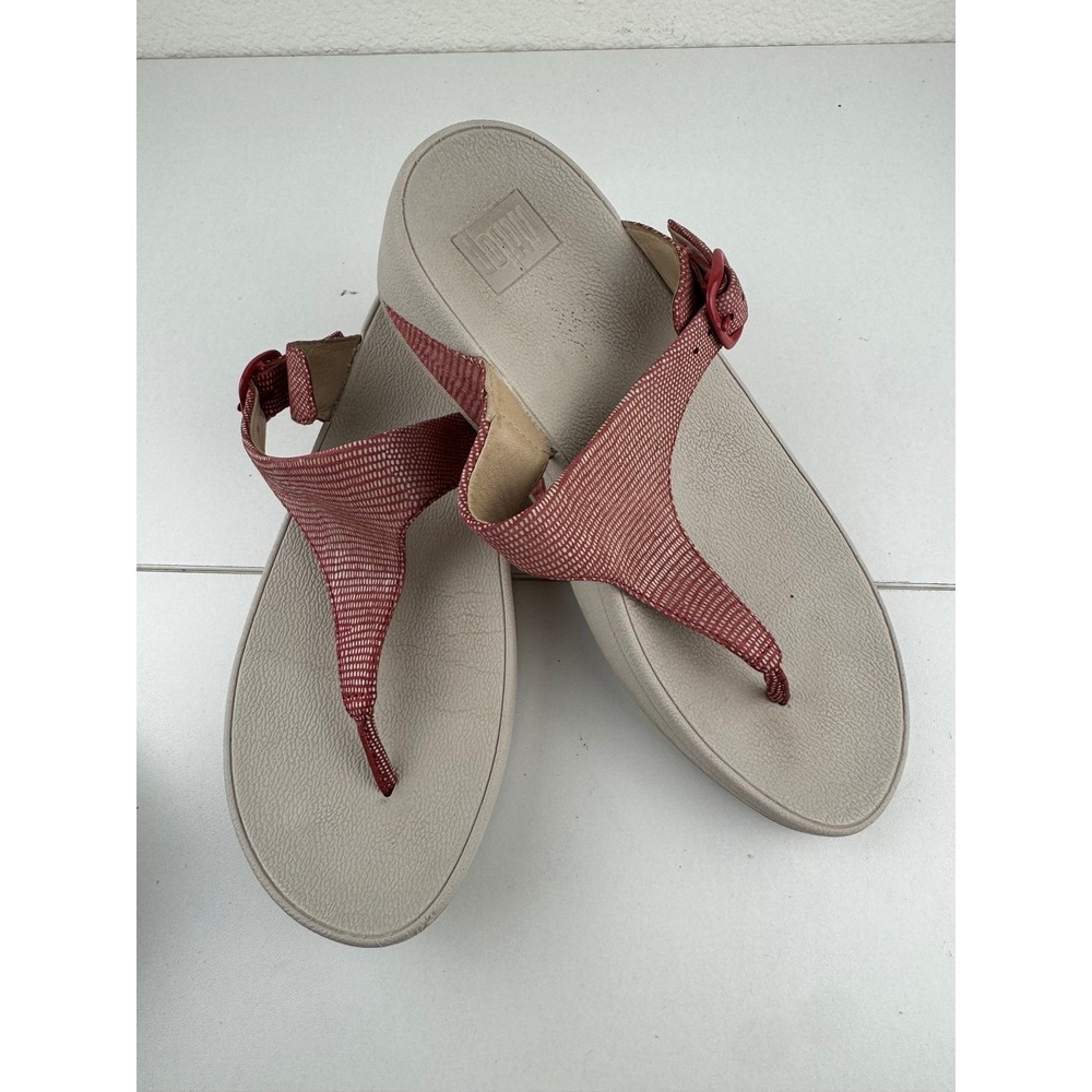 Fitflop Womens Adjustable Buckle Thong Sandals Size‎ 7 US Comfort Walking